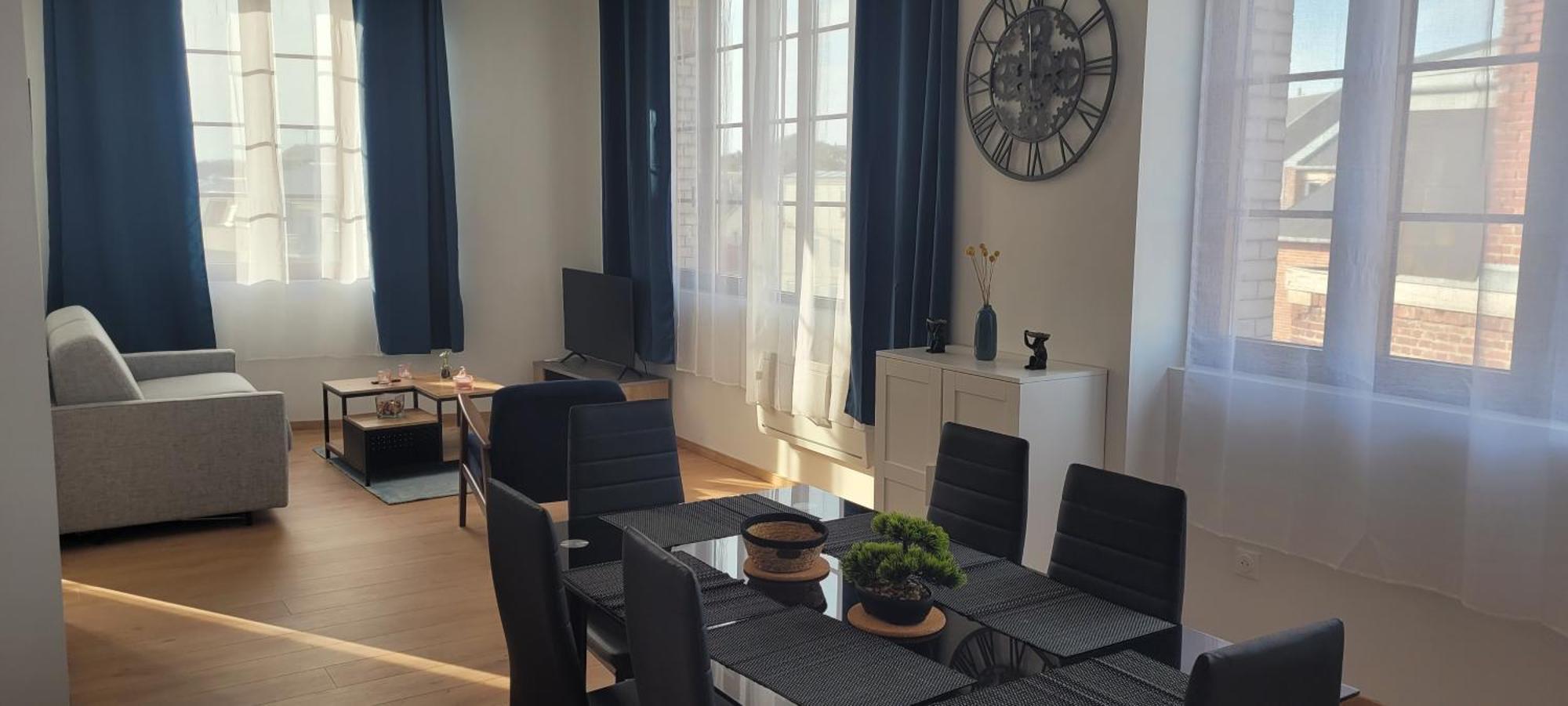 T2 Neuf Hypercentre 5 Couchages Appartement Saint-Quentin  Buitenkant foto